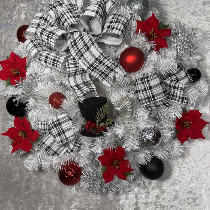 Velvet Red Poinsettias