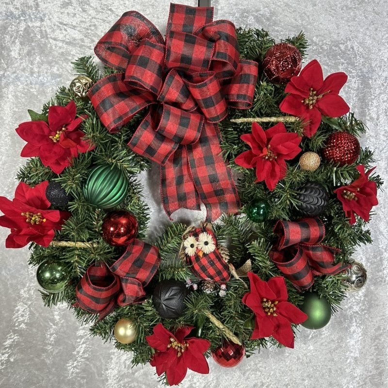 Black & Red Owl